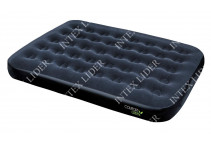 67380 Bestway Надувной матрас Comfort Green Flocked Air Bed(Double) 191х137х22 см