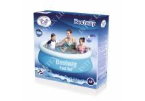 57392 Bestway Бассейн надувной Fast Set, 183x51 см